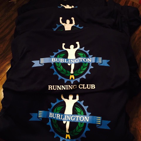 Burlington Running Club Logo Shirt